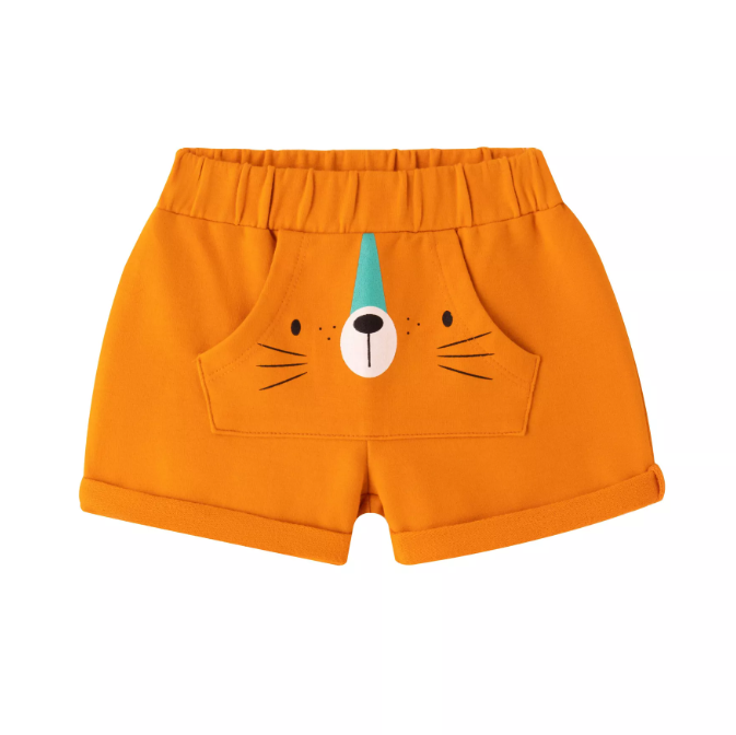 Ensemble bébé T-shirt et short Lion
