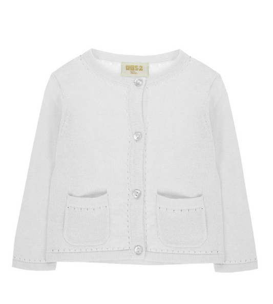 Gilet blanc enfant