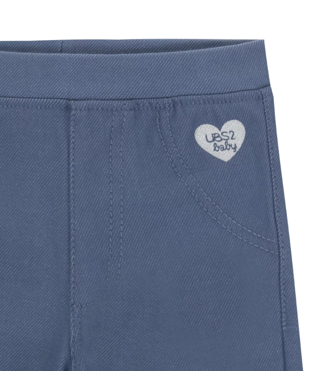 Legging bébé fille bleu