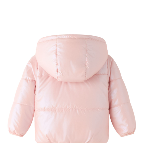 Doudoune rose bébé fille