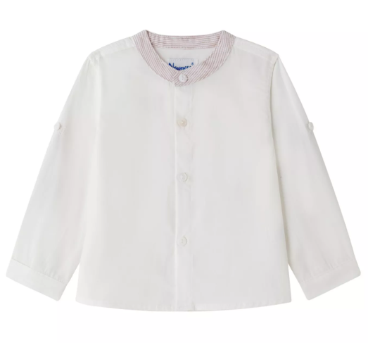 Ensemble chemise et short à bretelles bébé