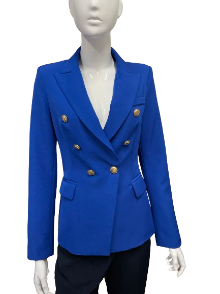 Veste blazer bleu royal