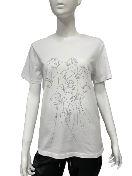 T-shirt à fleurs