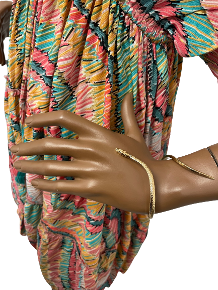 Bracelet Serpent doré