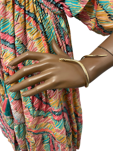 Bracelet Serpent doré