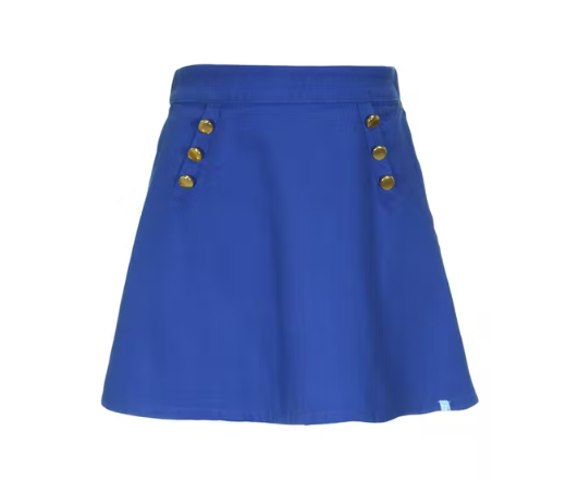 Jupe bleue à boutons (enfant)