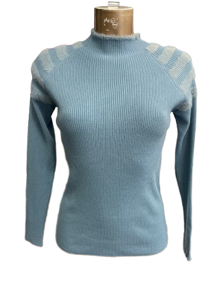 Pull bleu