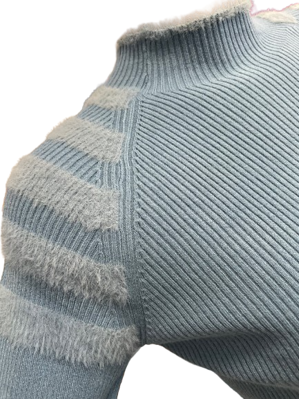 Pull bleu