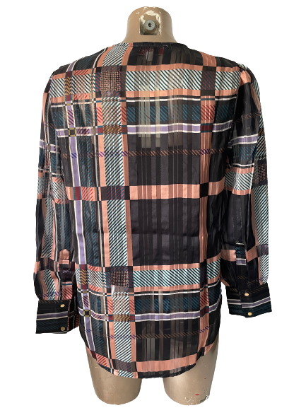Blouse à carreaux