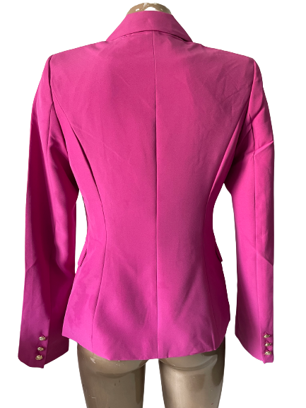 Veste blazer magenta