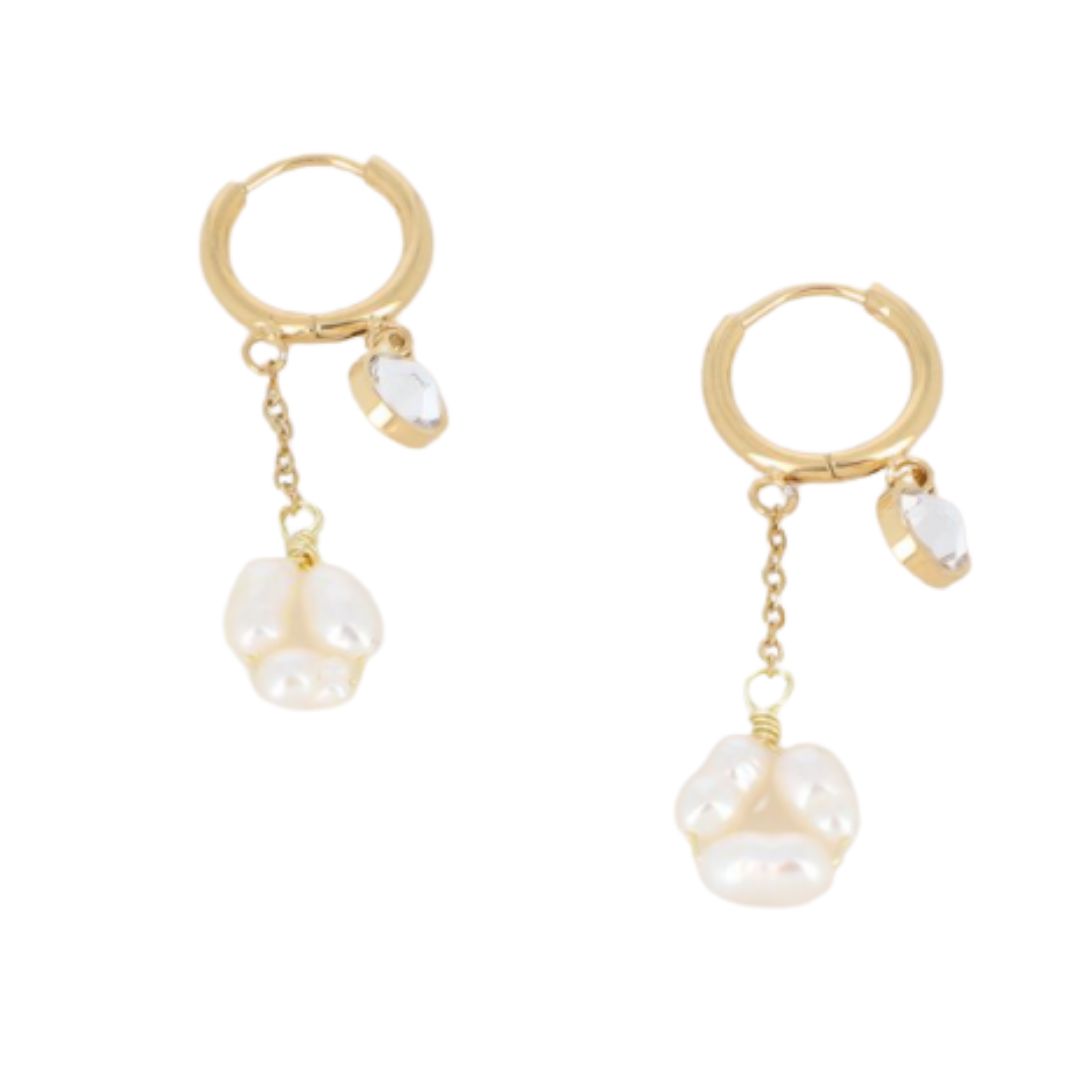 Boucles d'oreilles Perles d'eau douce