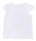 T-shirt blanc Poupée et lapin Fille