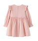 Robe rose plumetis fille