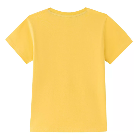 T-shirt jaune Skate Board Garçon