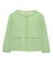 Gilet vert anis enfant