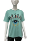 T-shirt sérigraphié œil